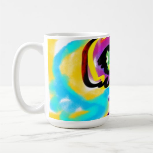 Kolibrifeder  kaffeetasse (Links)