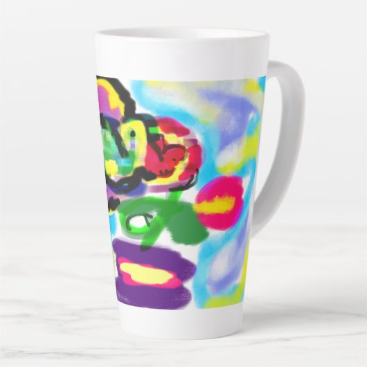 Kolibrifeder  milchtasse (Rechte Ecke)