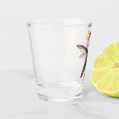 Kolibriflügel Schnapsglas (Links)