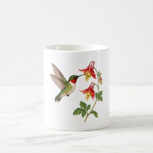Kolibrigarten-Geschenk für Vogelliebhaber Kaffeetasse