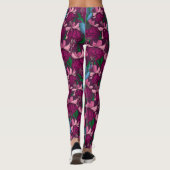 Kolibrigarten Leggings (Rückseite)