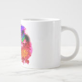 Kolibriliebe Jumbo-Tasse (Rechts)