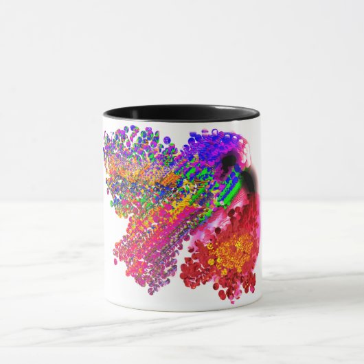 Kolibriliebe Tasse (Zentrum)