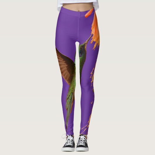 Kolibriliebhaber-Leggings Leggings (Vorderseite)