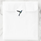 Kolibriliebhaber Runder Aufkleber (Tasche)