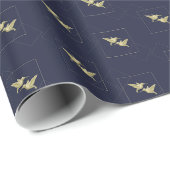 Kolibripapier Geschenkpapier (Rolleneckpunkt)