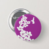 Kolibrirosa Button (Vorne & Hinten)