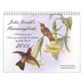 Kolibris 2015 Johns Goulds Kalender (Titelbild)