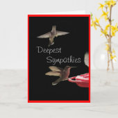 Kolibris 9872-passen jedes Mal an Karte (Gelbe Blume)