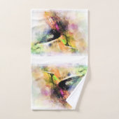 Kolibris Badhandtuch Set (Handtuch)