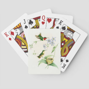 Kolibris & Blumen Spielkarten