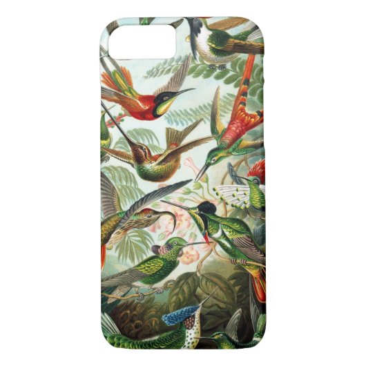 Kolibris durch Ernst Haeckel Case-Mate iPhone Hülle (Rückseite)