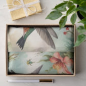 Kolibris Floral  Seidenpapier (Geschenk)