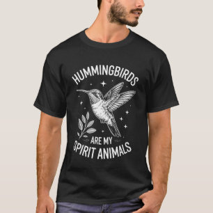 Kolibris Geist Tiere Lustige Kolibris T-Shirt