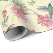 Kolibris Geschenkpapier (Rolleneckpunkt)