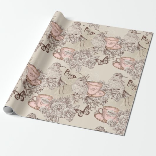 Kolibris Geschenkpapier (Ungerollt)