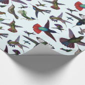 Kolibris Geschenkpapier (Ecke)