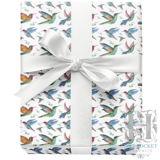 Kolibris Geschenkpapier