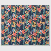 Kolibris Geschenkpapier (Flach)