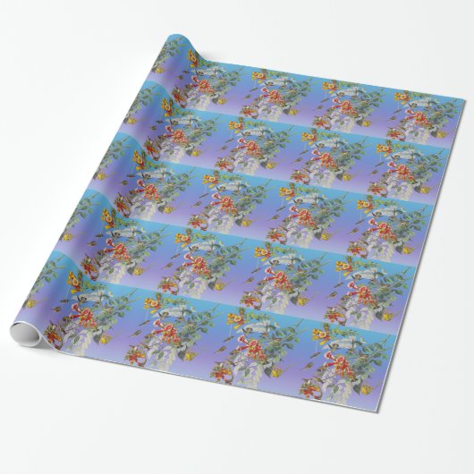 Kolibris Geschenkpapier (Ungerollt)