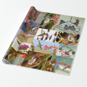 Kolibris Geschenkpapier (Ungerollt)