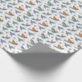 Kolibris Geschenkpapier (Ecke)