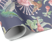 Kolibris Geschenkpapier (Rolleneckpunkt)
