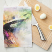 Kolibris Geschirrtuch (Viertel Falte)