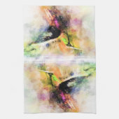 Kolibris Geschirrtuch (Vertikal)