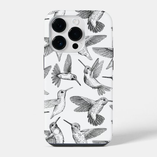 Kolibris iPhone Hülle (Rückseite)