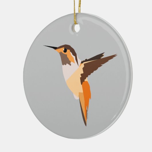 Kolibris Keramik Ornament (Links)