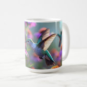 Kolibris lieben Echinacea 01 Kaffeetasse (VorderseiteRechts)