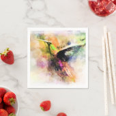 Kolibris Serviette (Beispiel)