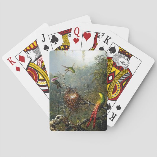 Kolibris Spielkarten (Rückseite)