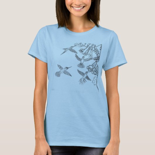 Kolibris T-Shirt (Vorderseite)