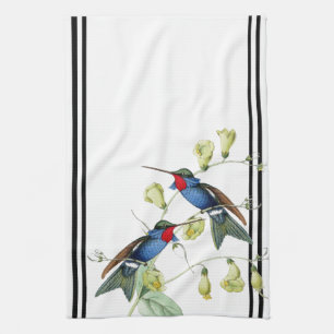 Kolibris Tiere Blumen Küchenhandtuch Geschirrtuch