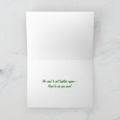 Kolibris, Treffen Karte (Innenseite)