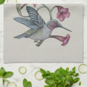 Kolibris u. Rebe Handtuch (Gefaltet)