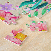 Kolibris und Blume Puzzle (Seite)