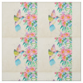 Kolibris und Blume Stoff (Muster)