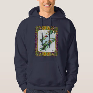 Kolibris und Blumen #4 Hoodie