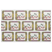Kolibris und Blumen #5 Stoff (Fat Quarter (45,7 x 55,9 cm))