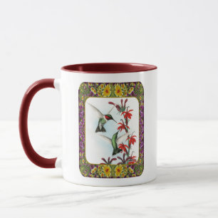 Kolibris und Blumen #5 Tasse