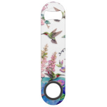 Kolibris und Blumen Seelandschaft