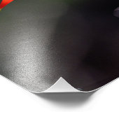 Kolibris und Kardinal Fotodruck (Ecke)