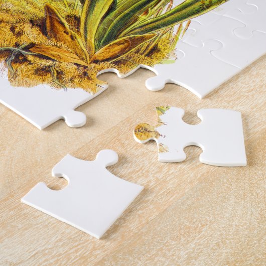 Kolibris und lila Orchideen Puzzle (Seite)