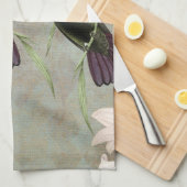 Kolibris und Lilien Küchentuch (Viertel Falte)