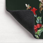 Kolibris und Rosen Mousepad (Ecke)