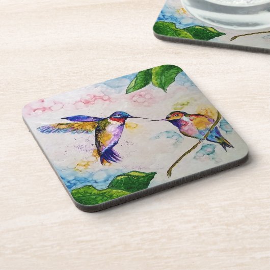 Kolibris Untersetzer (Linke Seite)