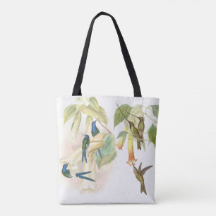 Kolibris Vögel Wildtiere Tiere Florale Tasche